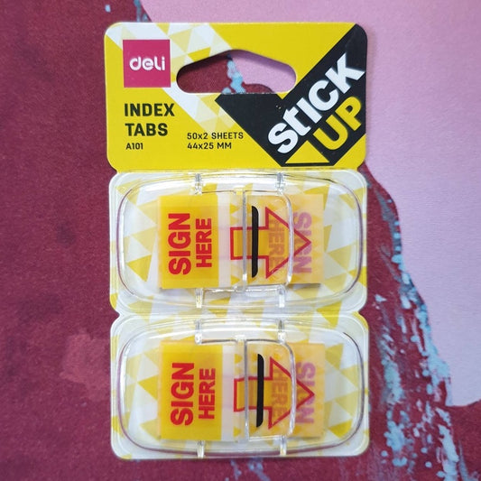 DELI INDEX TABS A101