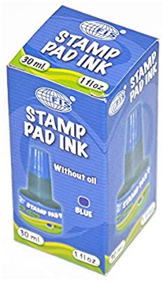 FIS Stamp Pad Ink – 30 ml Refill BLUE