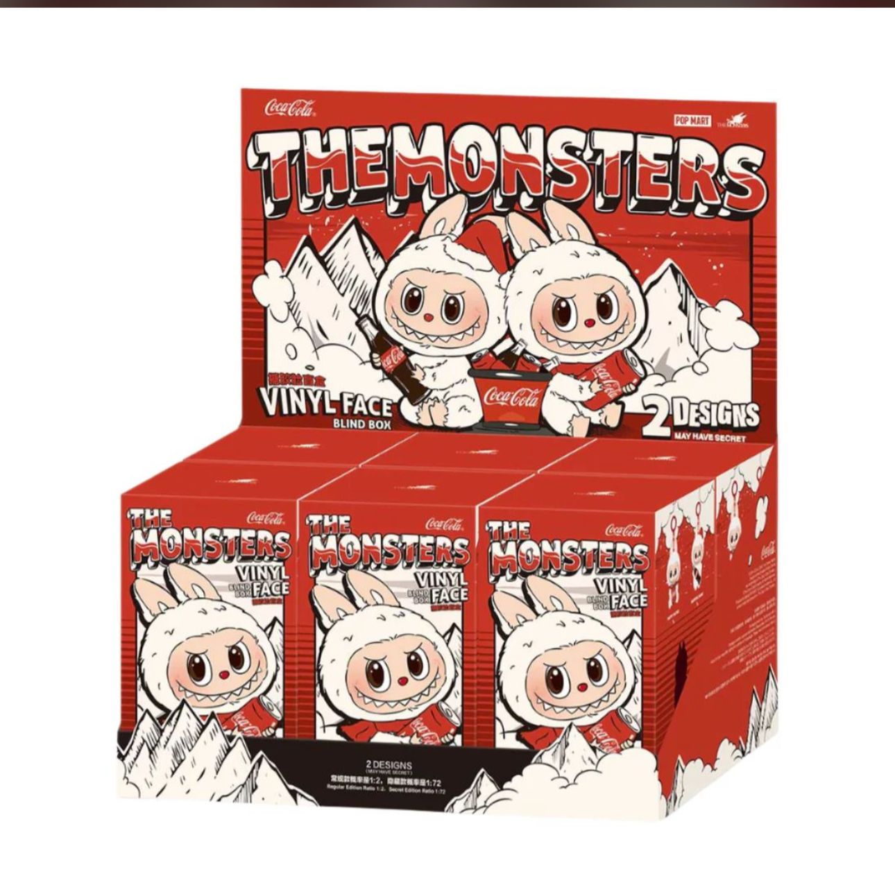 Labubu The Monsters Vinyl Face 6 Piece