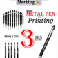 Metal Pen UV Printing