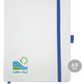 A5 SIZE PU LEATHER NOTEBOOK WITH ELASTIC BAND