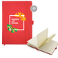 A5 SIZE PU LEATHER NOTEBOOK WITH ELASTIC BAND & PEN HOLDER