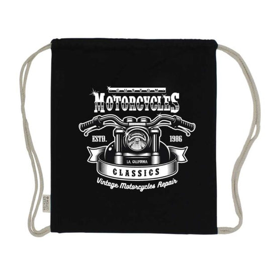 Recycled Cotton Drawstring Bags, 145gsm  ( “Your Brand • Your Print • Your Style.” ) All printing available