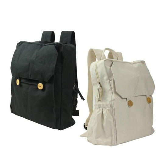 Cotton Backpacks with Zipper Closure ( “Your Brand • Your Print • Your Style.” ) All printing available