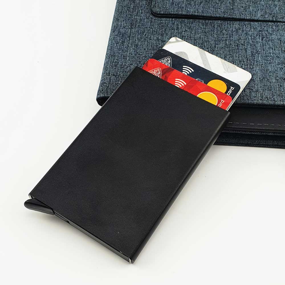 Card Holders with RFID Protection ( “Your Brand • Your Print • Your Style.” ) All printing available