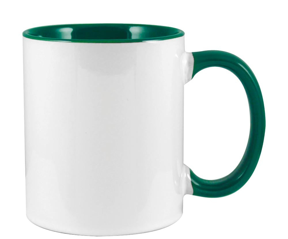 Two Tone Ceramic Mugs ( “Your Brand • Your Print • Your Style.” ) All printing available