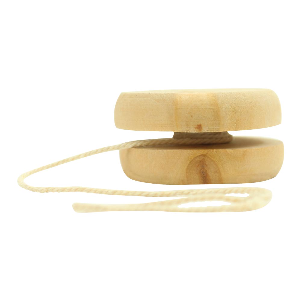 Classic Wooden Yoyo 100cm Long String ( “Your Brand • Your Print • Your Style.” ) All printing available