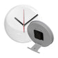 Clock Button with Stand ( “Your Brand • Your Print • Your Style.” ) All printing available