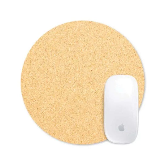 Eco-Friendly Cork Round Mouse Pads ( “Where Printing Meets Perfection.” )