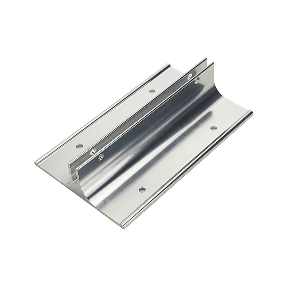 Aluminum Corridor Signage Holders in Silver ( “Your Brand • Your Print • Your Style.” ) All printing available