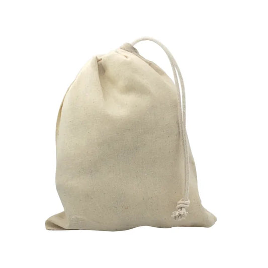 Cotton Pouch with Drawstring ( “Your Brand • Your Print • Your Style.” ) All printing available