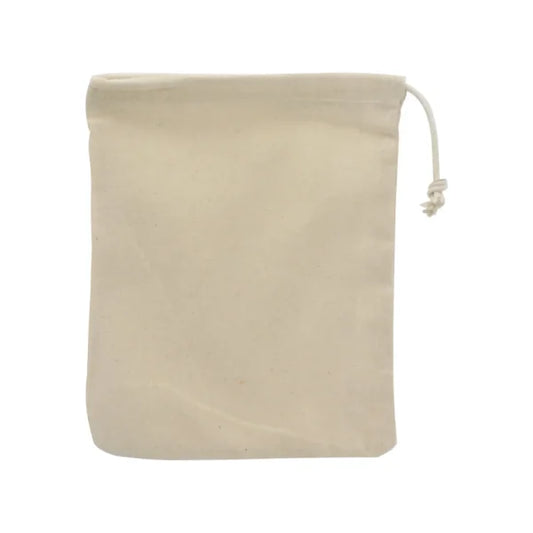 Cotton Pouch with Drawstring ( “Your Brand • Your Print • Your Style.” ) All printing available