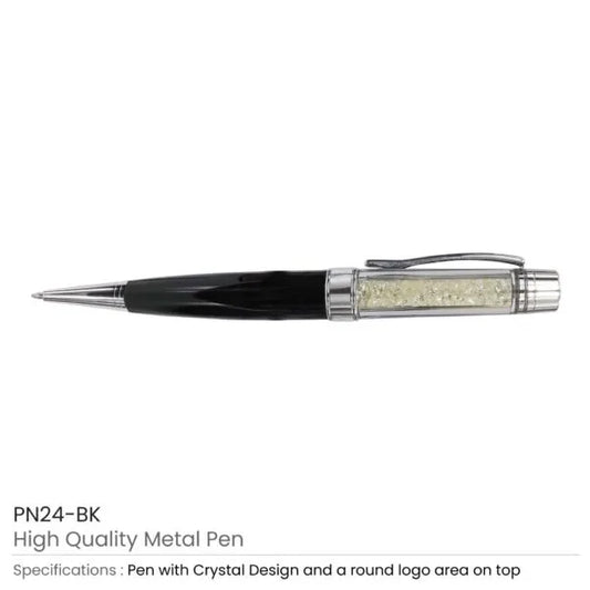 Crystal Metal Pens ( “Your Brand • Your Print • Your Style.” ) All printing available