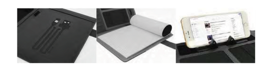 DORNIEL DESIGNS PORTFOLIO FOLDERS WITH POWERBANK