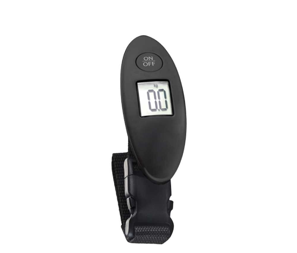 Digital Luggage Scale ( “Your Brand • Your Print • Your Style.” ) All printing available