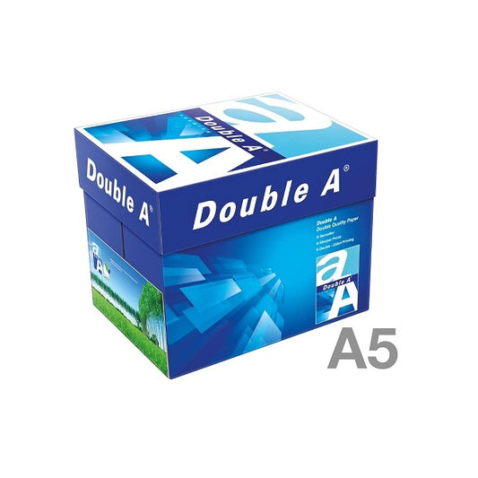 Double A A5 80 gsm paper 1 BOX