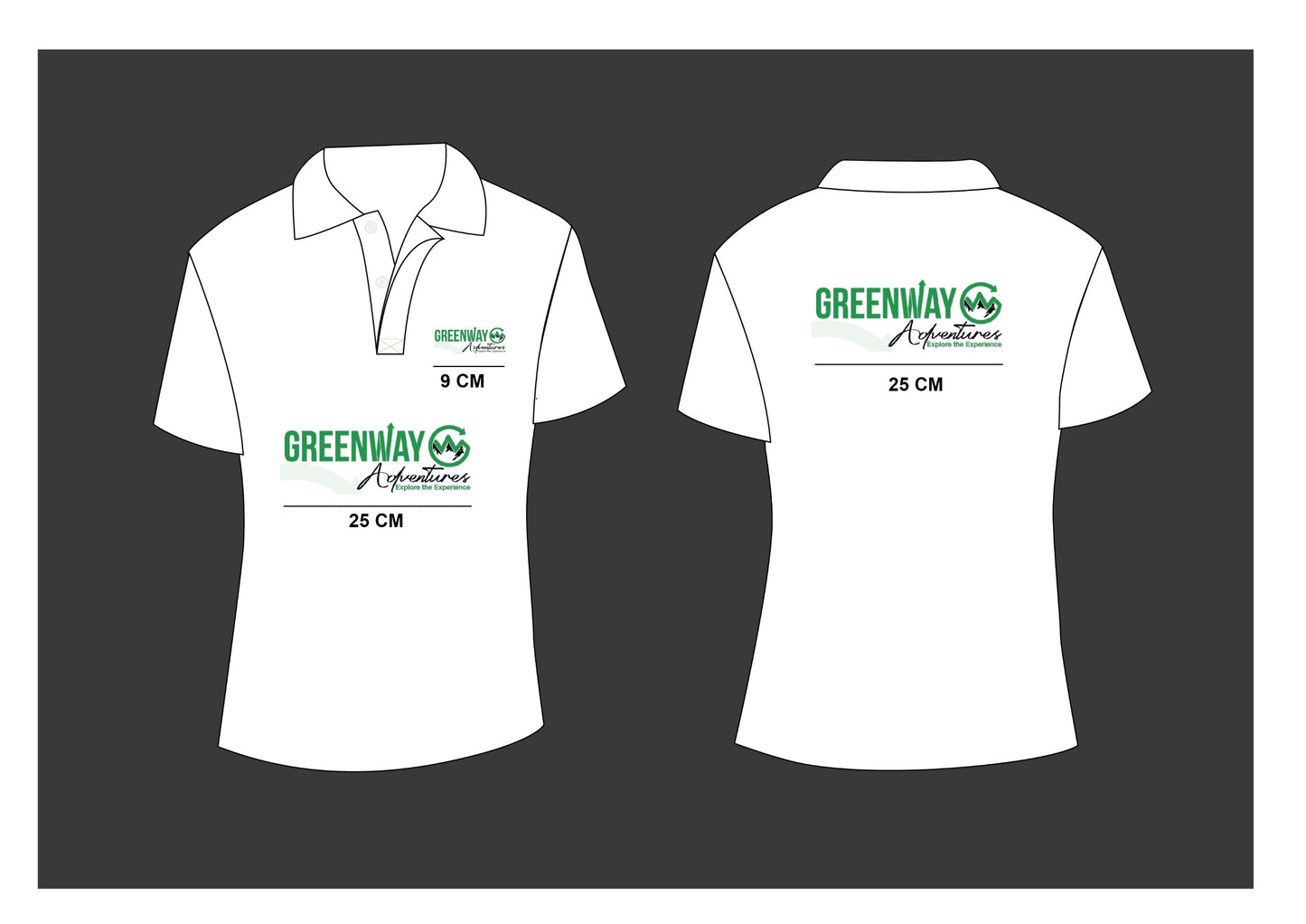 Polo T-shirt Embroidery & DTF Printing