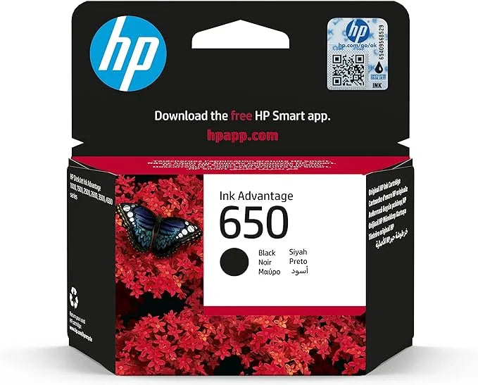 HP 650 BLACK CATRIDGE