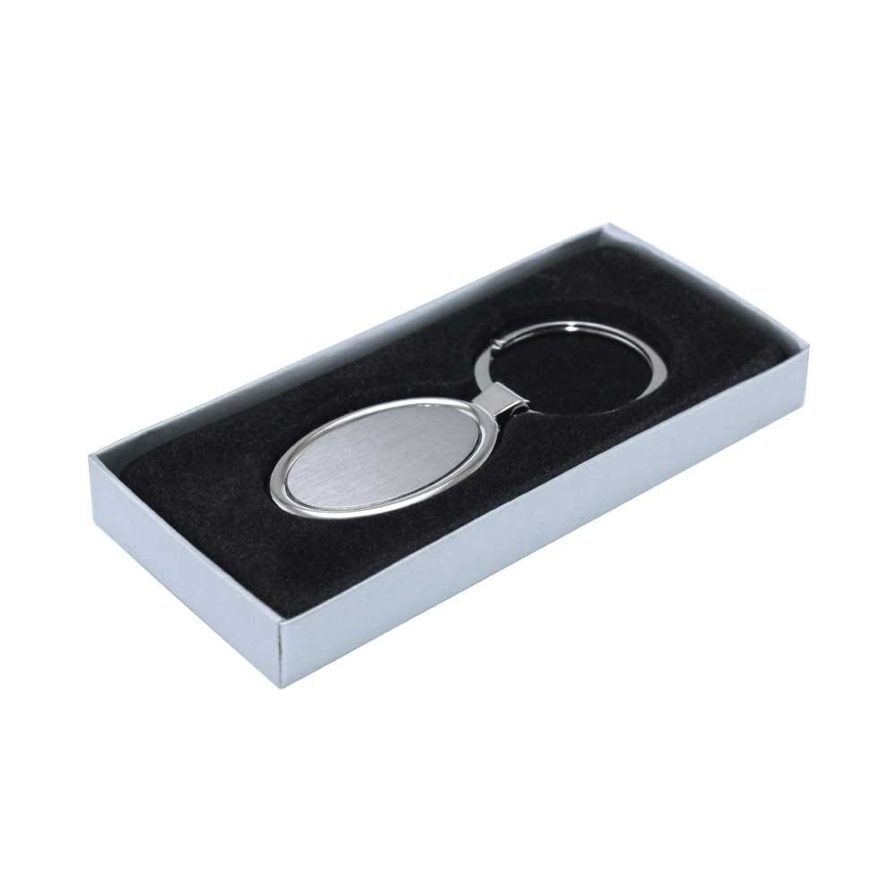 Promotional Oval Metal Keychains ( “Your Brand • Your Print • Your Style.” ) All printing available