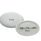 Oval Button Badges ( “Your Brand • Your Print • Your Style.” ) All printing available