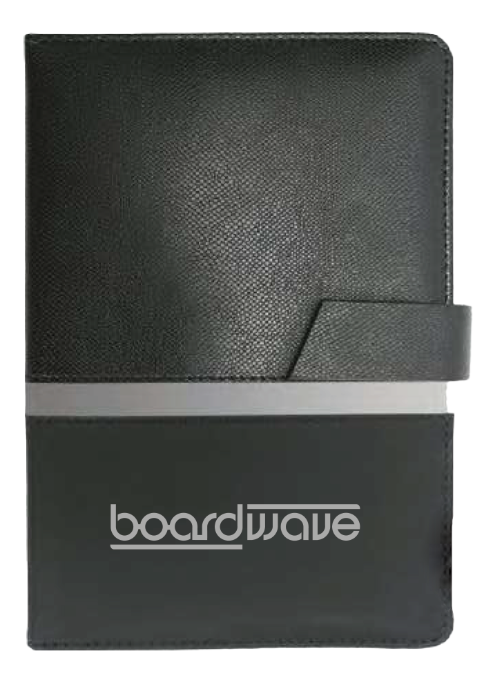 PU NOTEBOOK WITH MAGNETIC FLAP