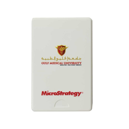 Pill Box Organizer ( “Your Brand • Your Print • Your Style.” ) All printing available