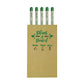 Plantable A Pencils Set Seeds Tomato Coriander Chili Mustard Fenugreek ( “Your Brand • Your Print • Your Style.” ) All printing available