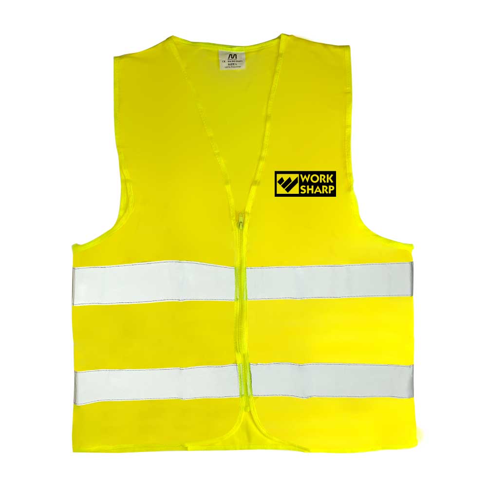 Reflective Safety Vest ( “Your Brand • Your Print • Your Style.” ) All printing available