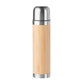 Promotional Bamboo Flask ( “Your Brand • Your Print • Your Style.” ) All printing available