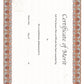 FIS CERTIFICATE PAPER  10 PCS IN PACKET