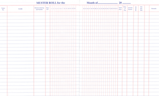 PSI MUSTER ROLL