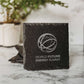 Square Slate Coaster ( “Your Brand • Your Print • Your Style.” ) All printing available