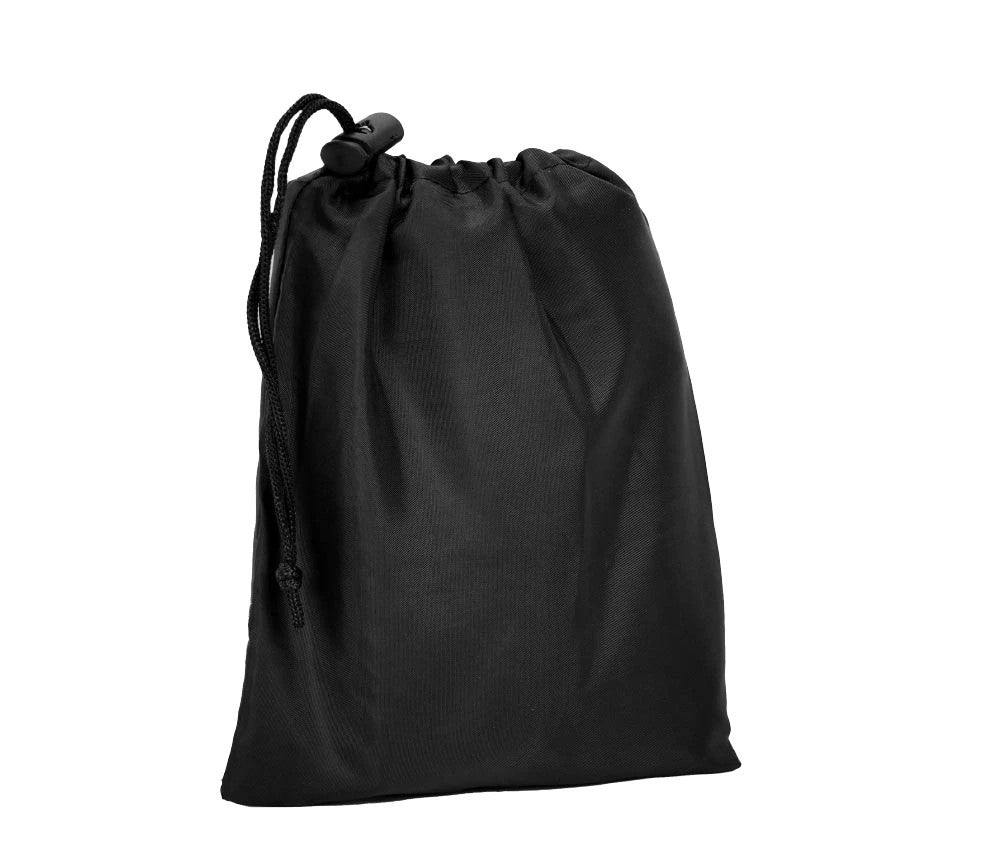 Travel Essentials Set in Black Pouch ( “Your Brand • Your Print • Your Style.” ) All printing available