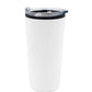 Double-Wall Travel Mugs with Clear Lid ( “Your Brand • Your Print • Your Style.” ) All printing available