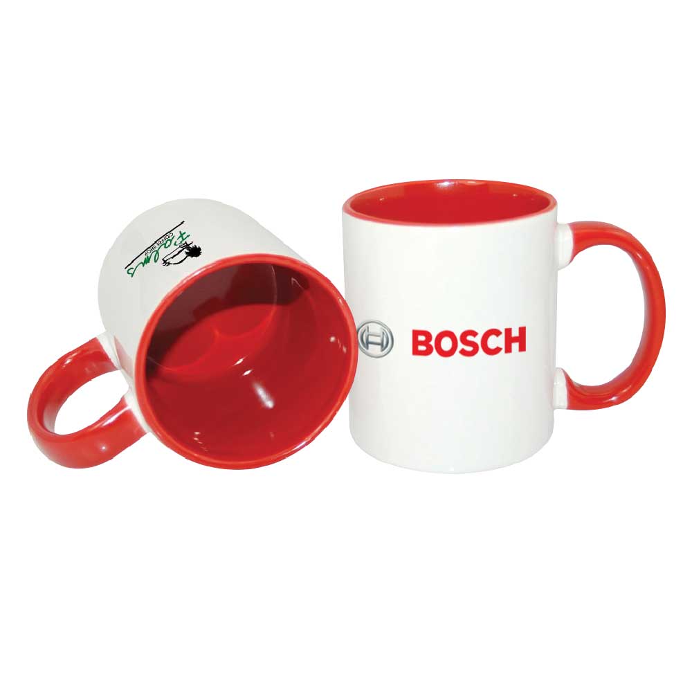 Two Tone Ceramic Mugs ( “Your Brand • Your Print • Your Style.” ) All printing available
