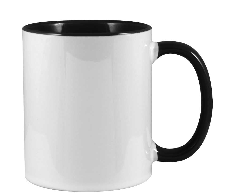 Two Tone Ceramic Mugs ( “Your Brand • Your Print • Your Style.” ) All printing available