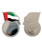 UAE Flag Design Badges with Magnet Attachment ( “Your Brand • Your Print • Your Style.” ) All printing available