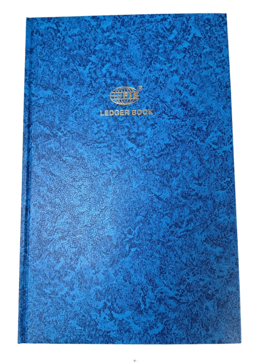 FIS LEDGER BOOK 4QR marble blue color