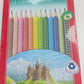 FABER CASTELL 12 COLOUR GRIP PENCIL ECO PENCIL 12 CLOUR INA BOX
