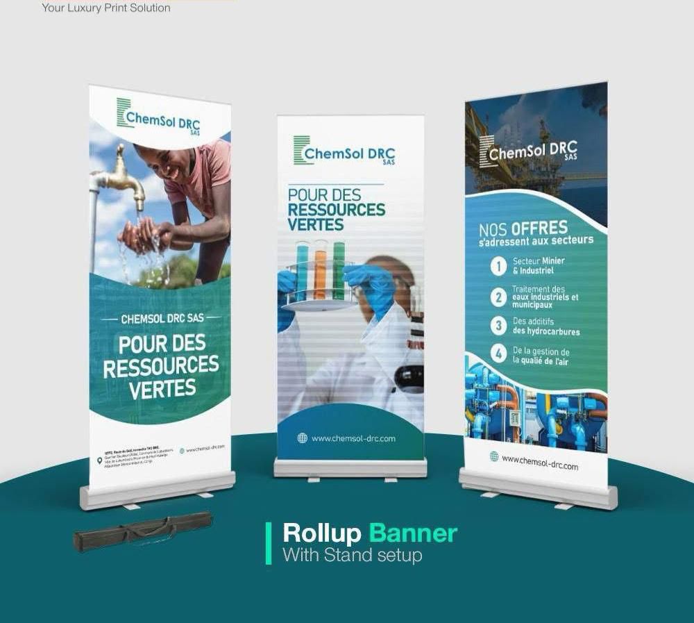 ROLL UP BANNER 85X200CM