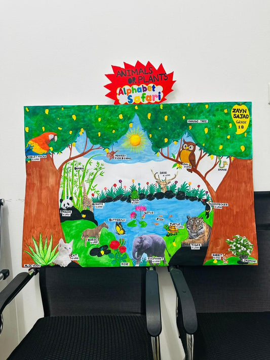 School Projects – Animal or Plants Alphabet Safari