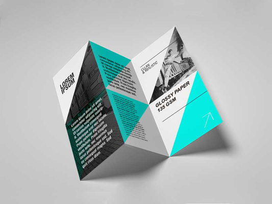Brochure B4 (Glossy paper 135gsm) (2000PCS)