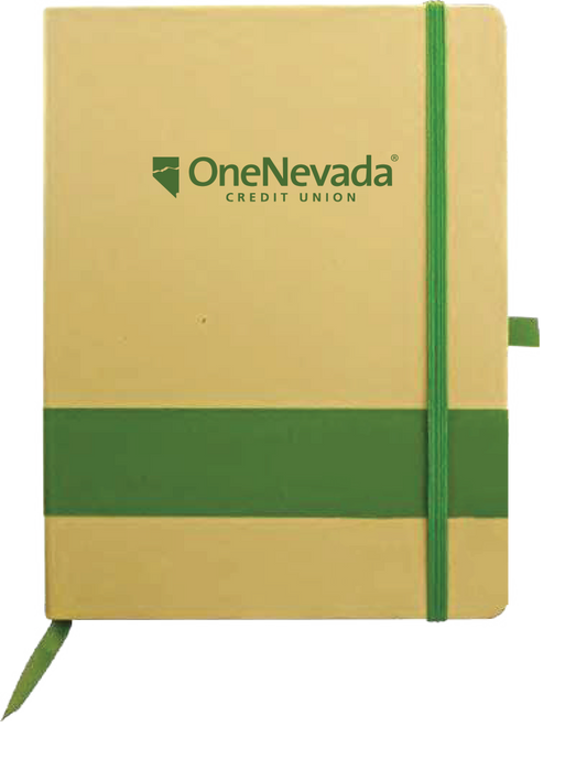 ECO FRIENDLY NOTEBOOK WITH PEN HOLDER