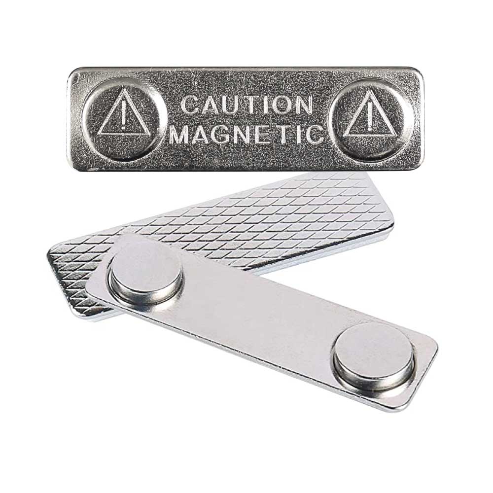 Badges Magnet Attachment ( “Your Brand • Your Print • Your Style.” ) All printing available