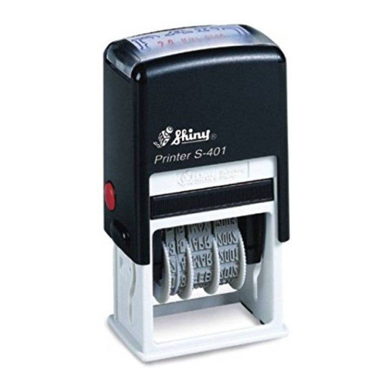 SHINY PAID STAMP WITH DATE S-401